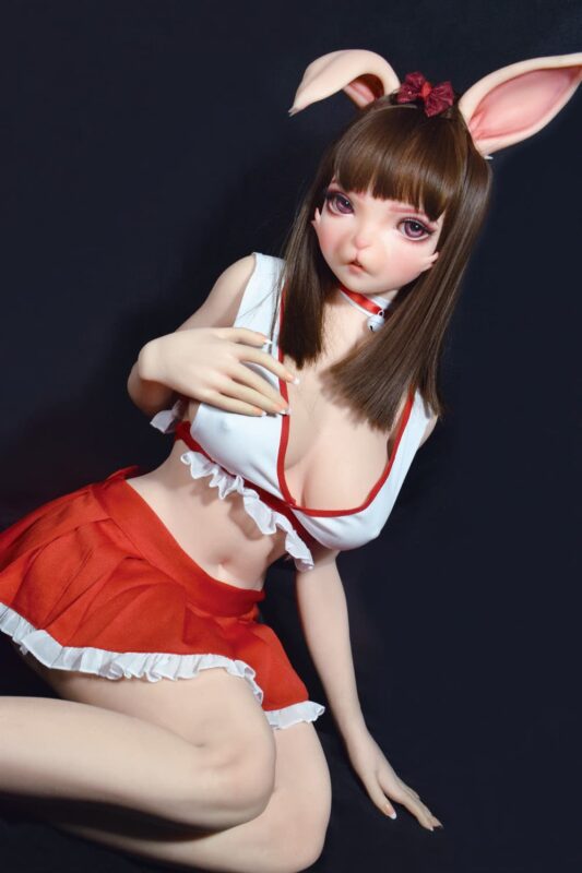 150cm 4ft11 Full Silicone Furry Anime Sex Doll Rina 11
