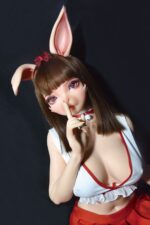150cm 4ft11 Full Silicone Furry Anime Sex Doll Rina 15