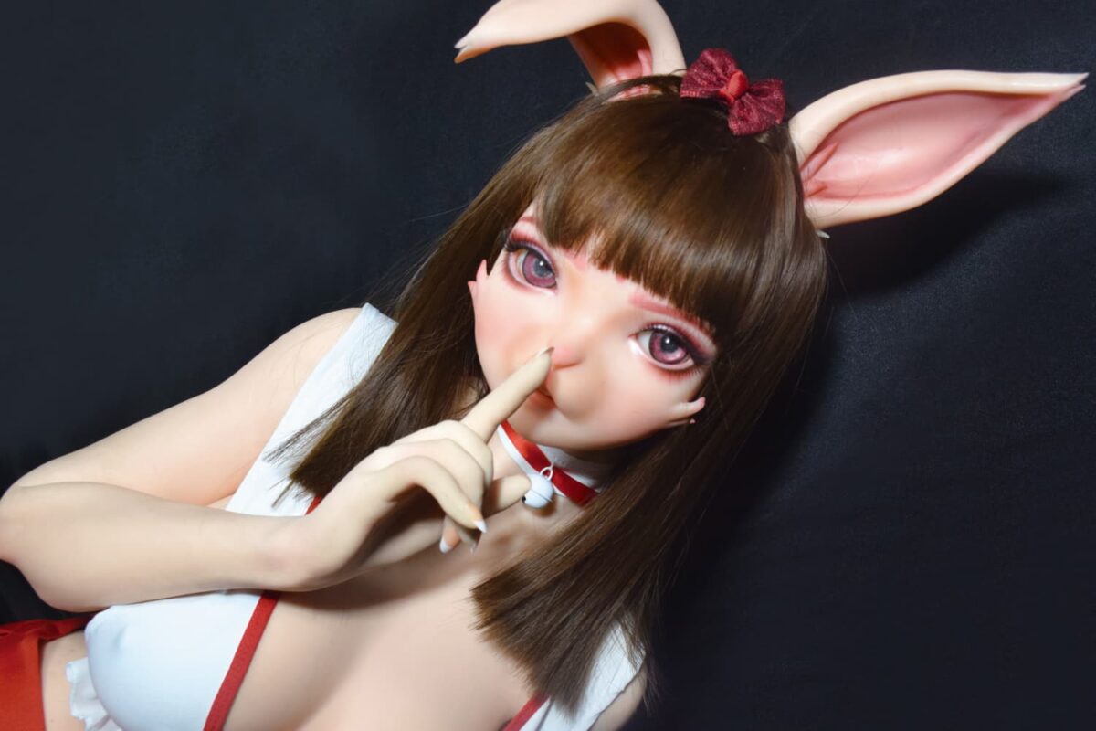 150cm 4ft11 Full Silicone Furry Anime Sex Doll Rina 16