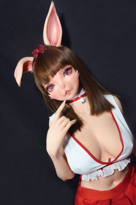 150cm 4ft11 Full Silicone Furry Anime Sex Doll Rina 17