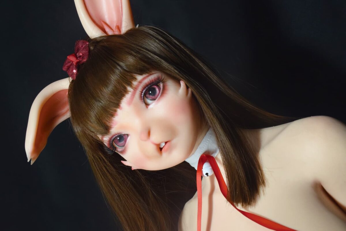 150cm 4ft11 Full Silicone Furry Anime Sex Doll Rina 21
