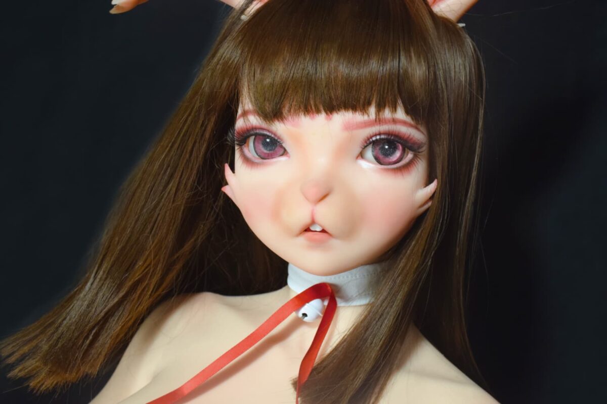 150cm 4ft11 Full Silicone Furry Anime Sex Doll Rina 22