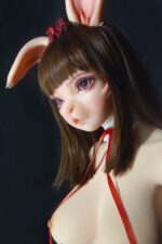 150cm 4ft11 Full Silicone Furry Anime Sex Doll Rina 23