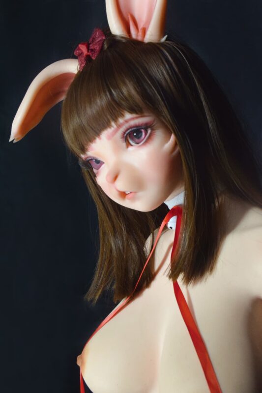 150cm 4ft11 Full Silicone Furry Anime Sex Doll Rina 23