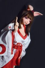 150cm 4ft11 Full Silicone Furry Anime Sex Doll Rina 5