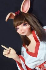 150cm 4ft11 Full Silicone Furry Anime Sex Doll Rina 8