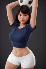 151cm 4ft11 Chubby Sex Doll Silicone Head Ab17 7