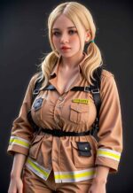 153cm 5ft Chubby Sex Doll Silicone Head Ab8 B 1