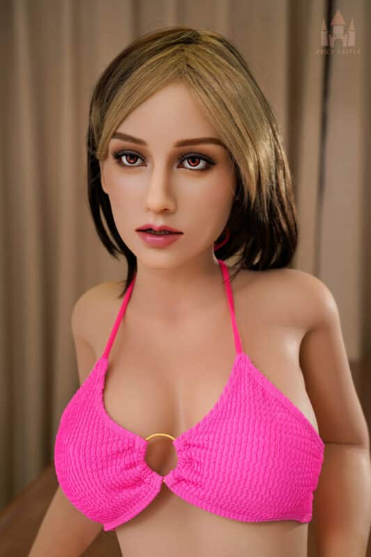 158cm 5ft2 D Cup Full Silicone Sex Doll Jamila Head S14 3