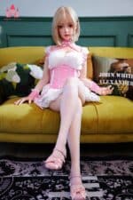 158cm 5ft2 D Cup Full Silicone Sex Doll Laila Head S18 13