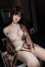 158cm 5ft2 Medium Breasts Sex Doll Silicone Head Ab1 10