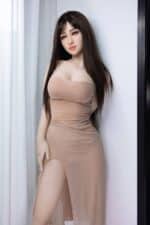 158cm 5ft2 Medium Breasts Sex Doll Silicone Head Ab1 19