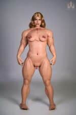 160cm 5ft3 B Cup Muscular Full Silicone Sex Doll Soraya Head S15 18