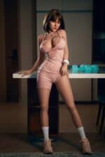160cm 5ft3 Chubby Sex Doll Silicone Head Ab24 With Ros 4
