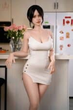 163cm 5ft4 E Cup Full Silicone Sex Doll Farwah Head S26 14