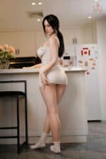 163cm 5ft4 E Cup Full Silicone Sex Doll Farwah Head S26 16
