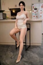163cm 5ft4 E Cup Full Silicone Sex Doll Farwah Head S26 3