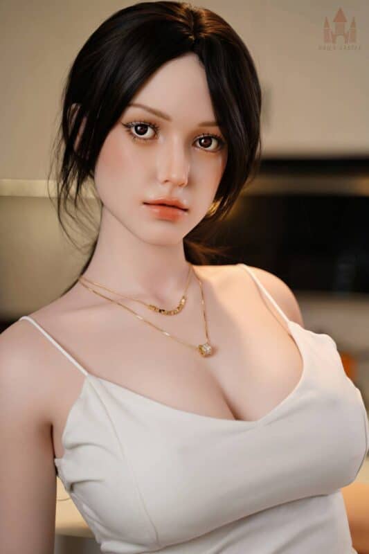 163cm 5ft4 E Cup Full Silicone Sex Doll Farwah Head S26 8