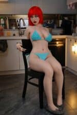 163cm 5ft4 E Cup Full Silicone Sex Doll Jamelia Head S23 11