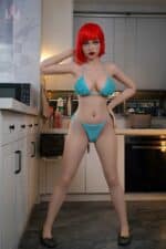 163cm 5ft4 E Cup Full Silicone Sex Doll Jamelia Head S23 5