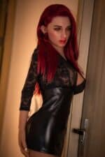 165cm 5ft5 Medium Breasts Sex Doll Silicone Head Ab6 10