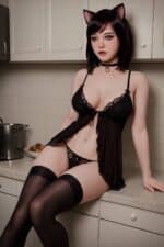 166cm 5ft5 Big Breasts Sex Doll Silicone Head Ab22 B 5