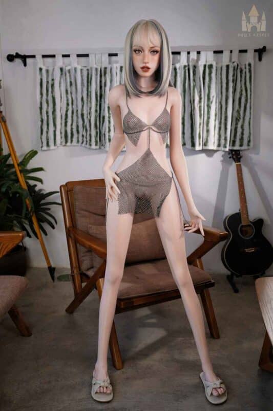 170cm 5ft7 A Cup Full Silicone Sex Doll Jalyla Head S10 4