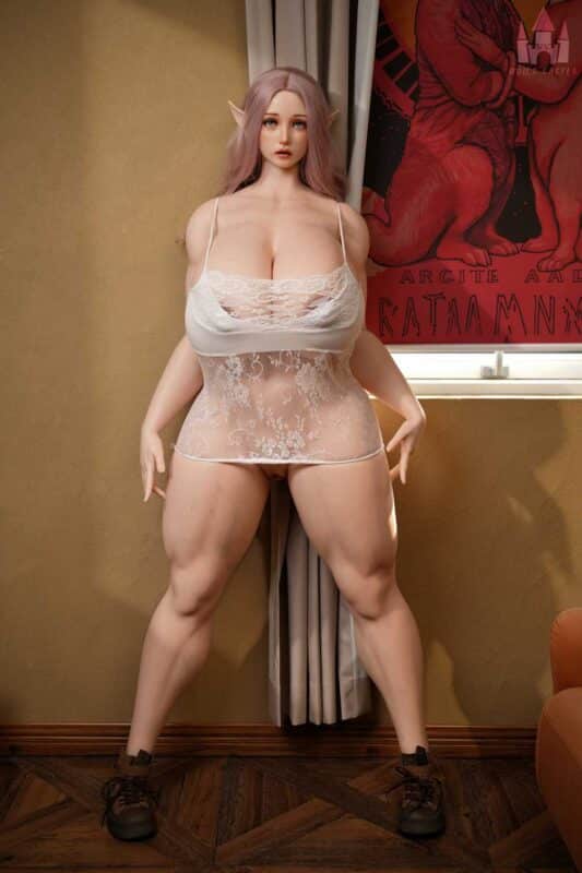 178cm 5ft10 P Cup Bbw Full Silicone Elf Sex Doll Danika Head S32 5