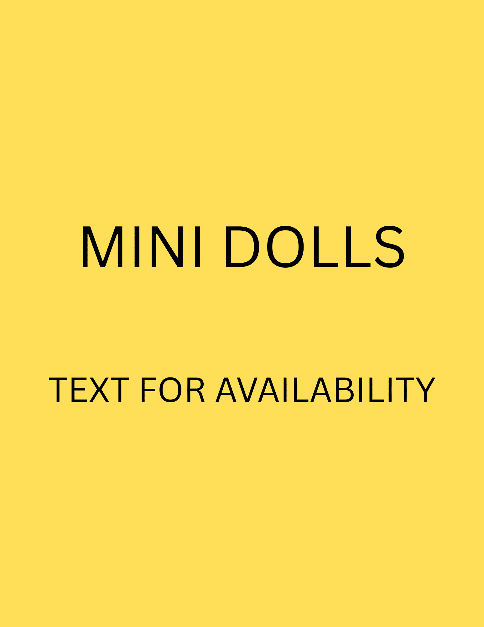Mini Doll