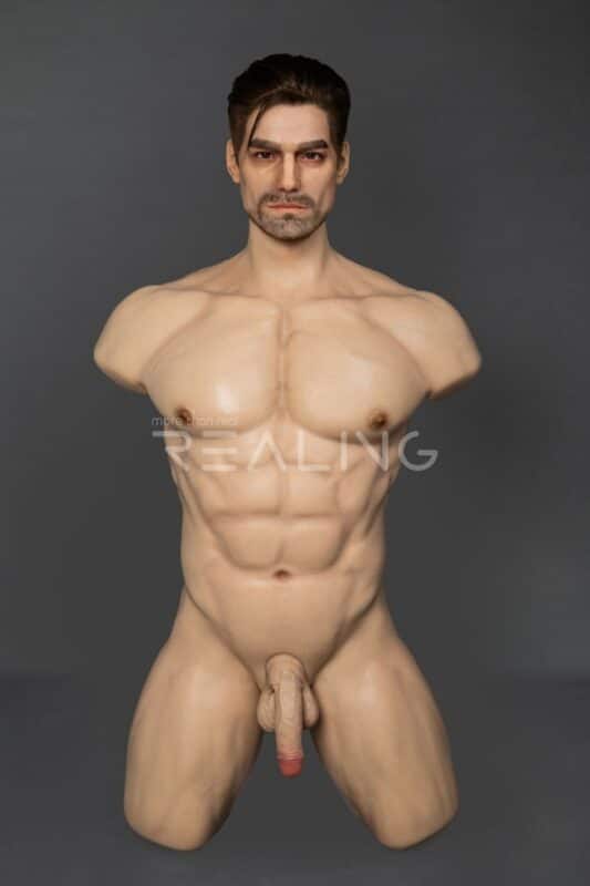 112cm 3ft08 Full Silicone Male Sex Doll Henry 25