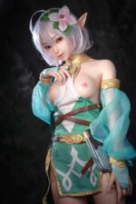 148cm 4ft10 B Cup Full Silicone Anime Elf Sex Doll Layla 1