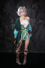 148cm 4ft10 B Cup Full Silicone Anime Elf Sex Doll Layla 11