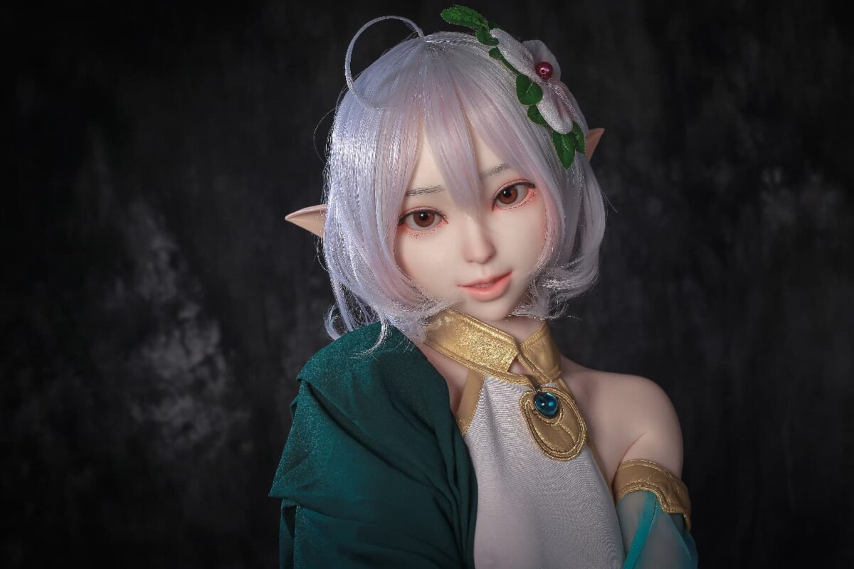 148cm 4ft10 B Cup Full Silicone Anime Elf Sex Doll Layla 18