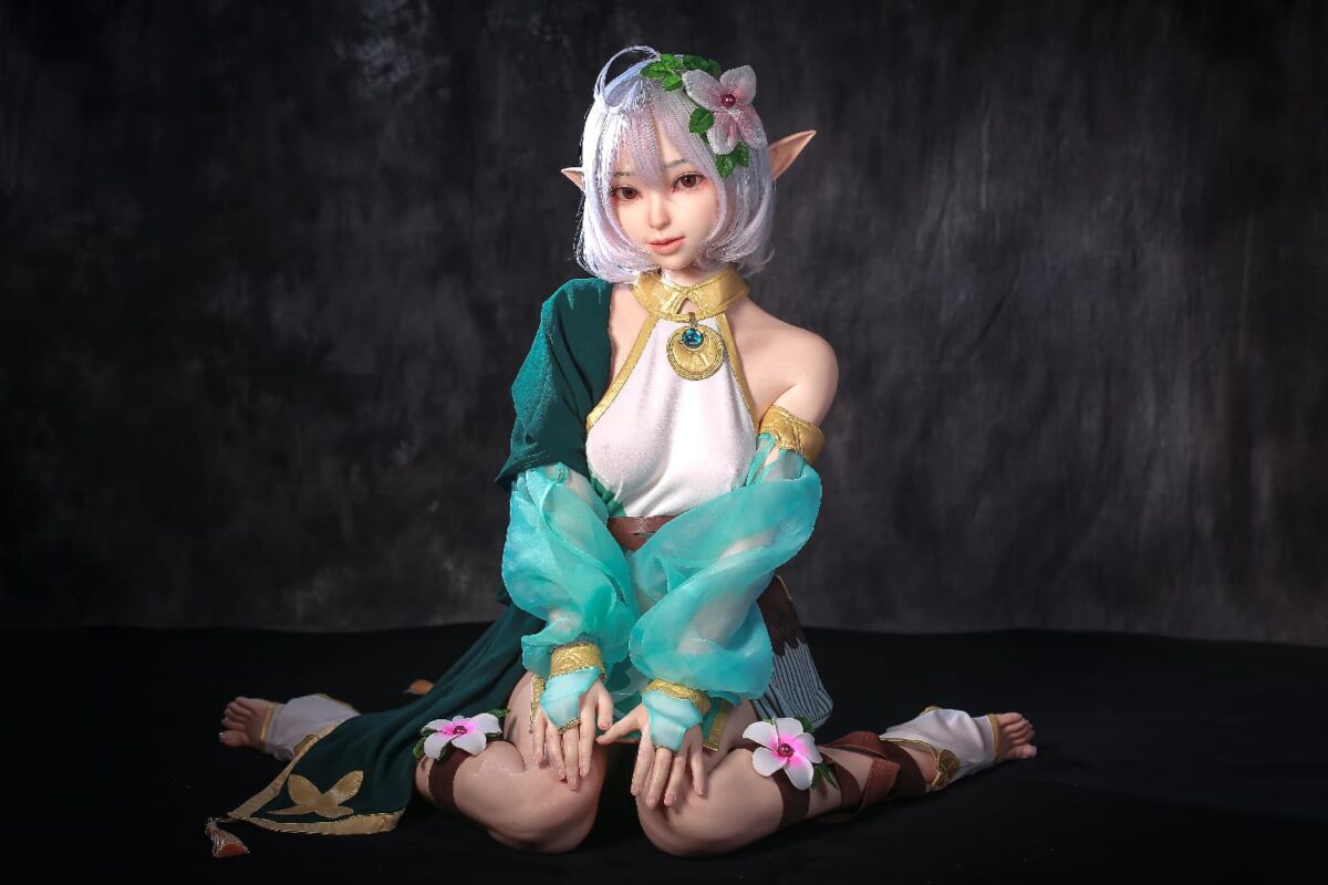 148cm 4ft10 B Cup Full Silicone Anime Elf Sex Doll Layla 2