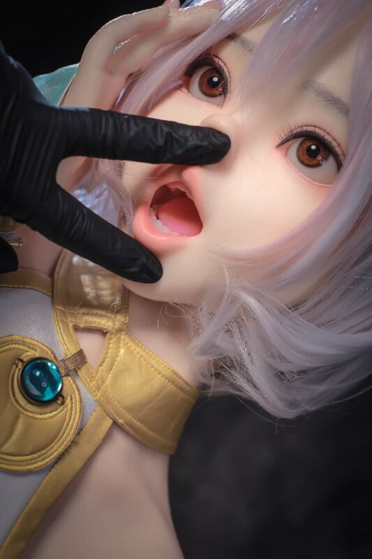 148cm 4ft10 B Cup Full Silicone Anime Elf Sex Doll Layla 22