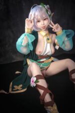 148cm 4ft10 B Cup Full Silicone Anime Elf Sex Doll Layla 3