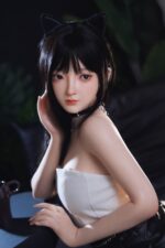 148cm 4ft10 B Cup Full Silicone Sex Doll Mushira 11