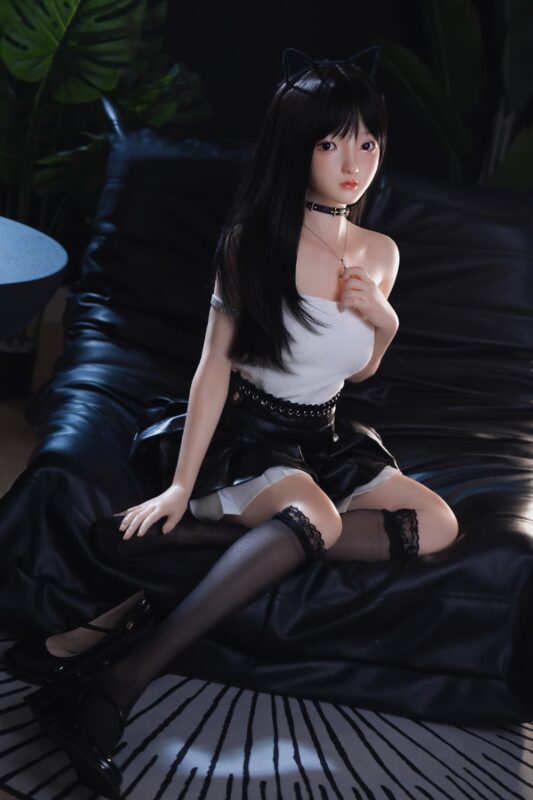 148cm 4ft10 B Cup Full Silicone Sex Doll Mushira 13