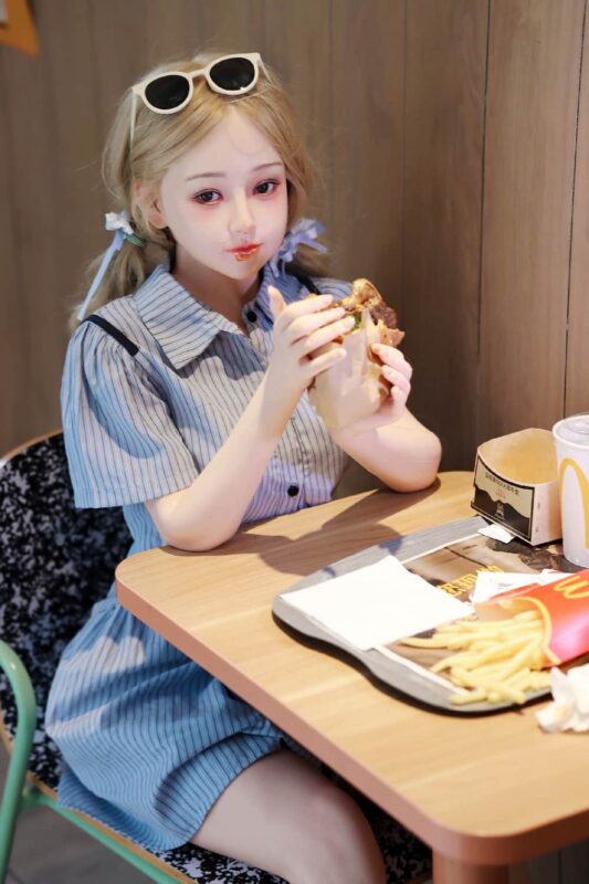 148cm 4ft10 B Cup Full Silicone Sex Doll Sawsan 12