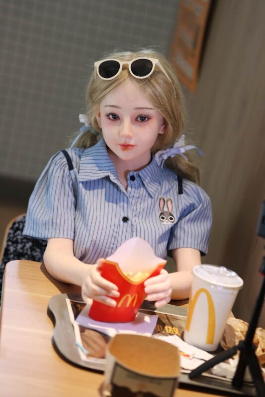 148cm 4ft10 B Cup Full Silicone Sex Doll Sawsan 21