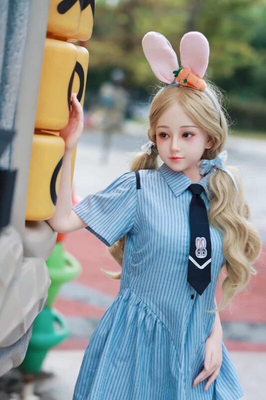 148cm 4ft10 B Cup Full Silicone Sex Doll Sawsan 8