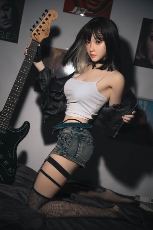 148cm 4ft10 B Cup Sex Doll Silicone Head Nabila 8
