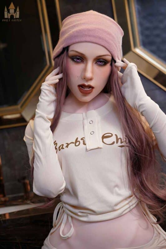148cm 4ft10 B Cup Shemale Sex Doll Amelia Silicone Head Penis With Skeleton S14 2
