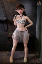 148cm 4ft10 B Cup Tpe Elf Shemale Sex Doll Charlotte Penis With Skeleton Dc65 3