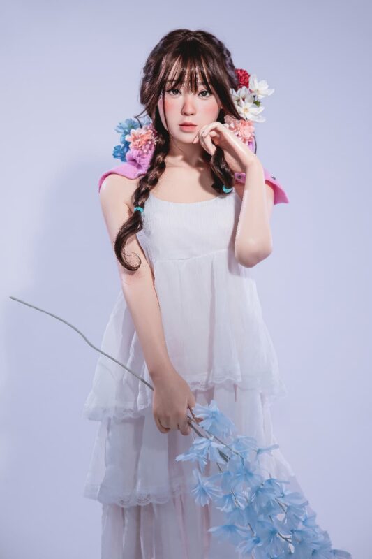150cm 4ft11 B Cup Full Silicone Sex Doll Enya 11