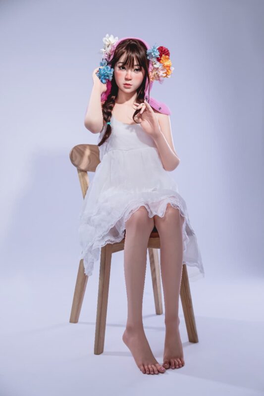 150cm 4ft11 B Cup Full Silicone Sex Doll Enya 26