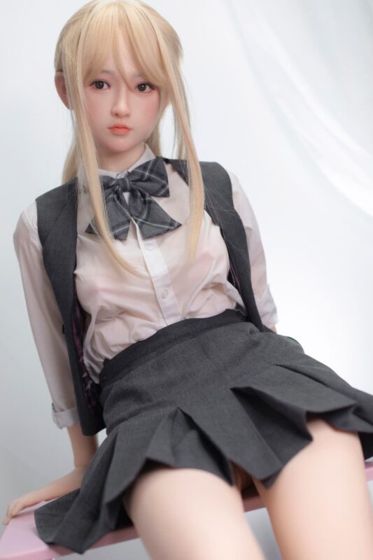 150cm 4ft11 C Cup Sex Doll Silicone Head Haruki 12