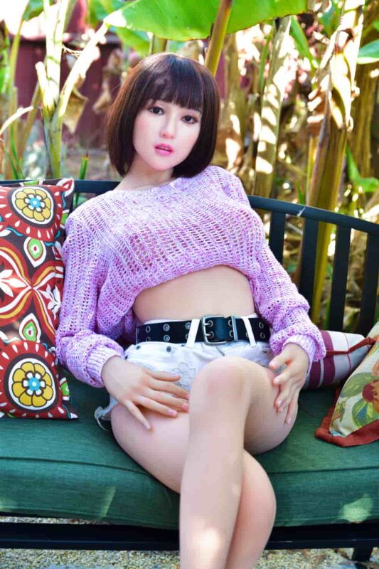 150cm 4ft11 D Cup Sex Doll Silicone Head Bethany 17