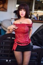 150cm 4ft11 D Cup Sex Doll Silicone Head Kimi 11