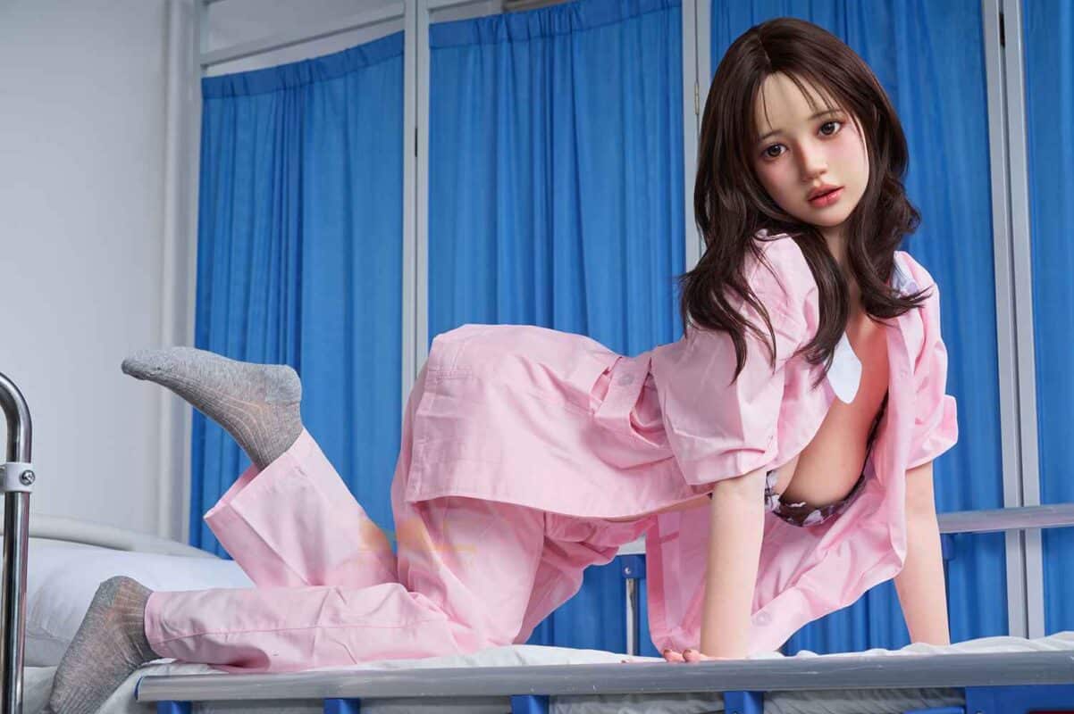 151cm 4ft11 Full Silicone Sex Doll Aurora Ros Max Head T4 29